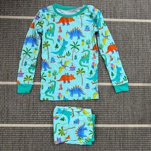 Little Sleepies Prehistoric Party Birthday Bamboo Viscose Two Piece Pajama Set